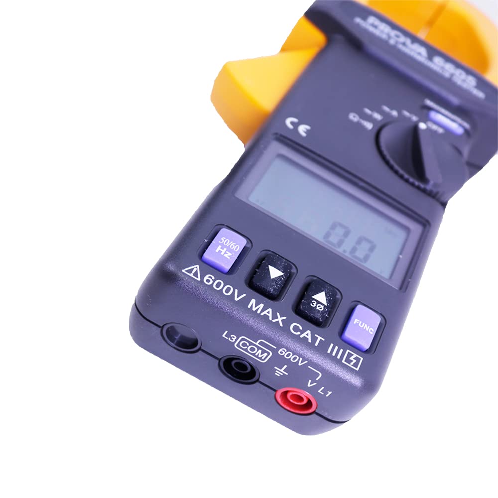 PROVA6605 Power & Harmonics Tester AC Power and Harmonic Analyzer Basic Accuracy 2.0% PROVA-6605