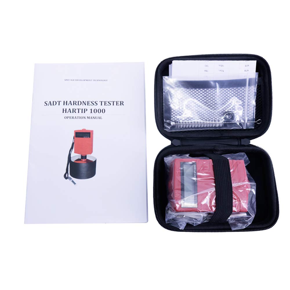 Graigar HARTIP1000 Portable Digital Leeb Hardness Tester Gauge HARTIP-1000 Hardness Scale Leeb Hardness Tester