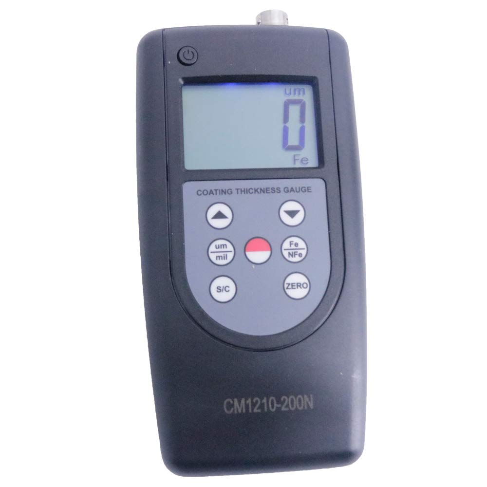 CM-1210-200N Coating Thickness Gauge Digital Thickness Meter Range 0~200um / 0~8mil
