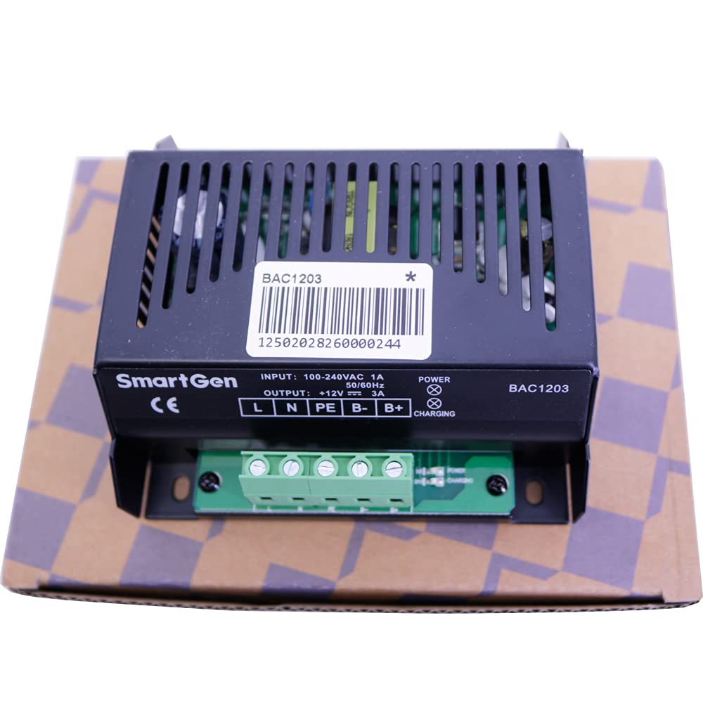 SmartGen BAC1203 Auto Battery Charger Generator Controller AC Input Frequency(50/60) Hz