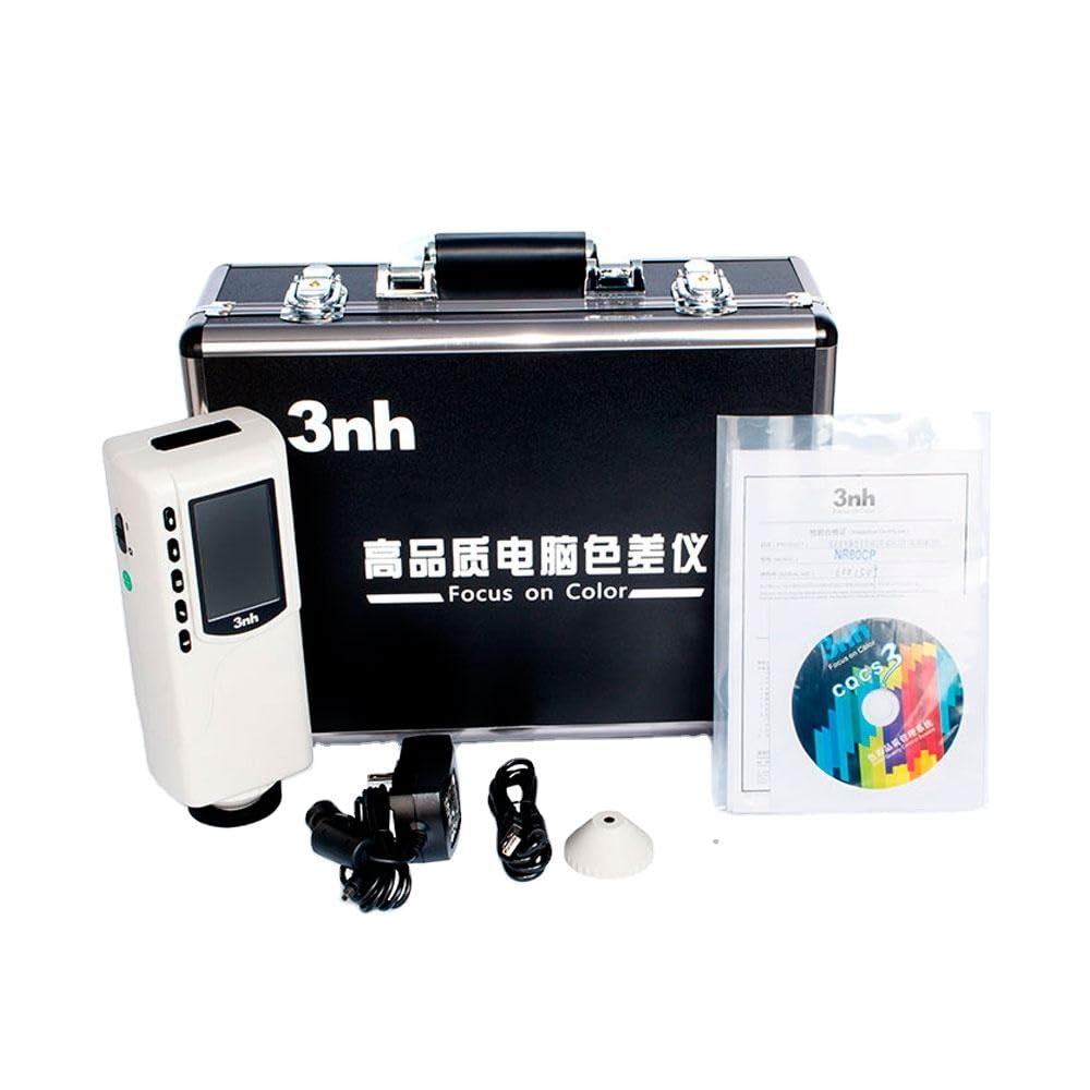 NR60CP Industrial Colorimeter Double Apertures Color Meter 8mm and 4mm Digital Color Analyzer Spectrophotometer