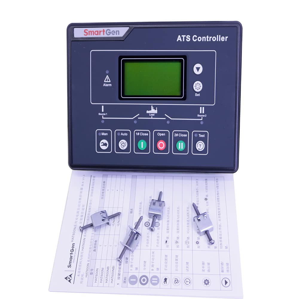 SmartGen HAT600NB Intelligent Dual-Supply Module ATS Controller DC + AC Power Supply + Apply to All ATS