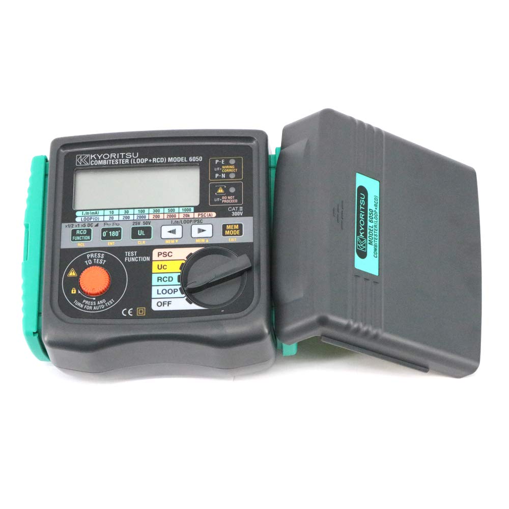 Kyoritsu 6050 Multi Function Testers Combitester (Loop + RCD) 2 in 1 Loop Tester RCD Tester