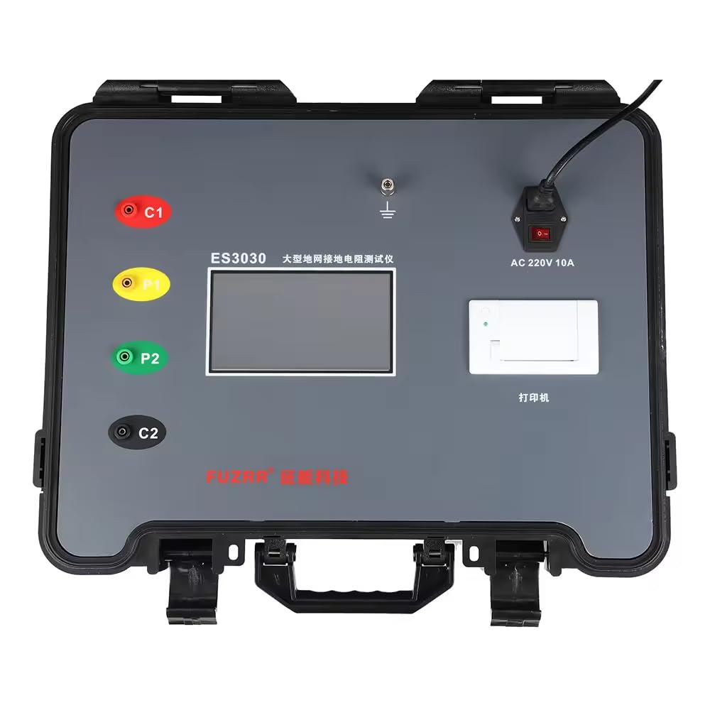 ES3030 Voltage Tester 45Hz 55Hz Digital Large-Scale Grounding Grid Earthing Resistance Tester