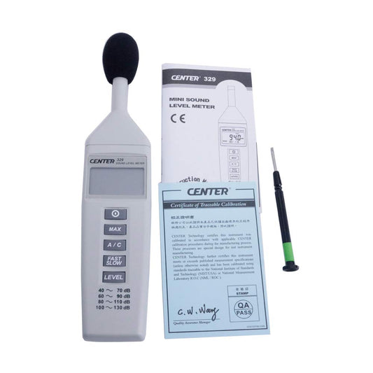CENTER-329 Mini Sound Level Meter Noise Tester Level Range 40~130dB