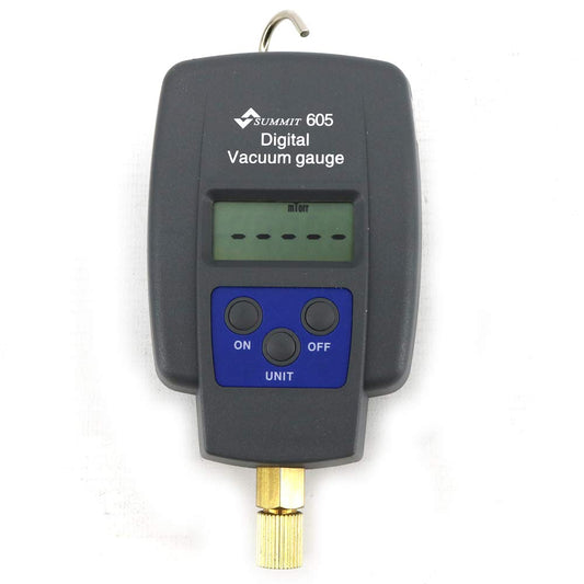 Graigar SUMMIT-605 Digital Vacuum Gauge Single Pressure Gauge with LCD Backlight SUMMIT605 Digital Vacuum Gauge Tester Meter