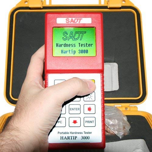 Graigar HARTIP-3000 Digital Leeb Hardness Tester Portable Metal Hardness Tester with RS232 Interface HL HRC HRB HB HV HS Scale