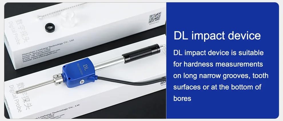 LS253DL Digital Leeb Hardness Tester with Split-type DL Probe Narrow Groove Metal Hardness Gauge HLDL(170-960)