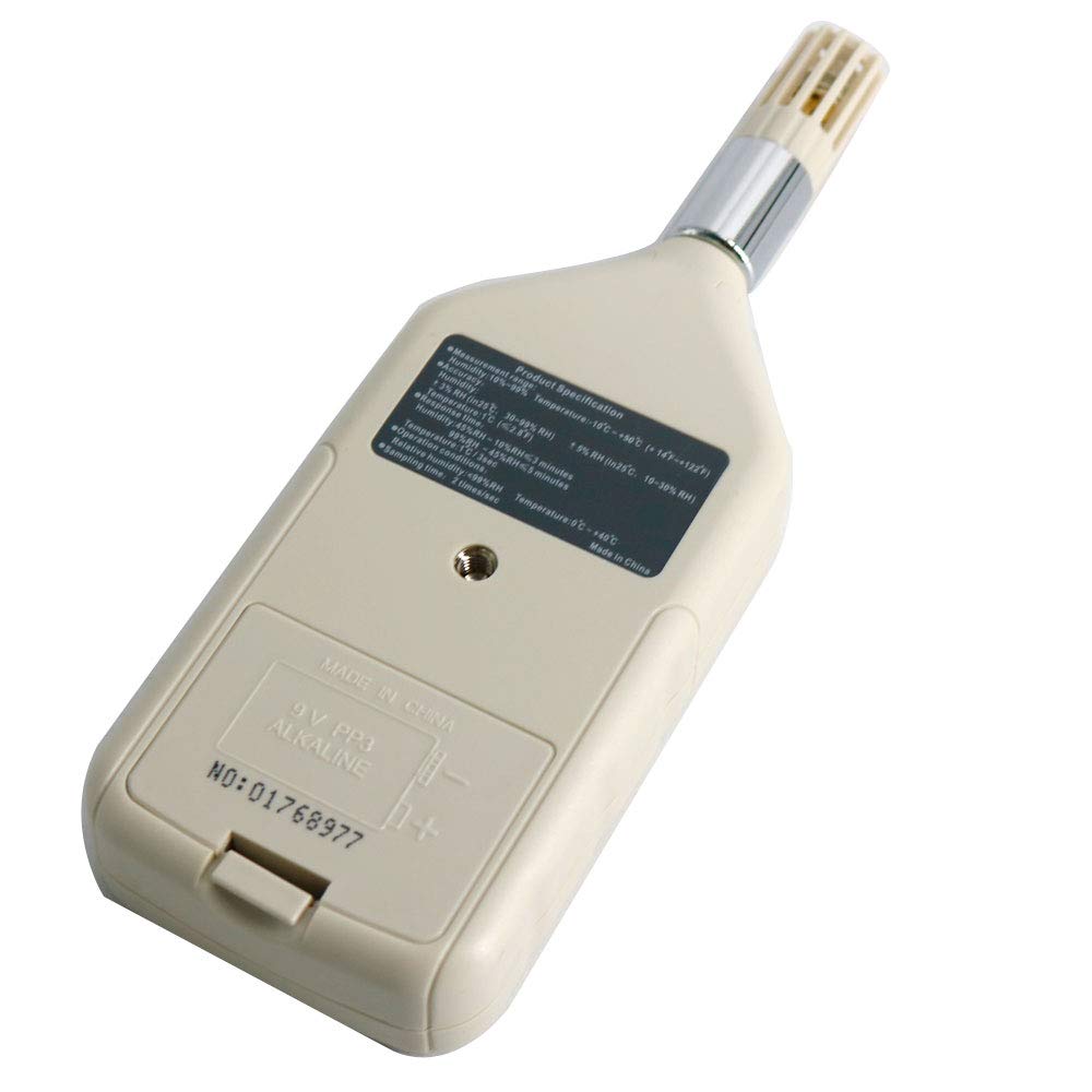 Graigar AR827 Digital Industrial Temperature Humidity Meter Hygrometer Measure Range 10% RH~99% RH