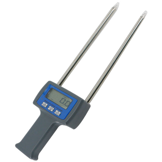 Graigar TK100W 4 Digital LCD Wood Sawdust Meter Hay Bale Bamboo Powder Moisture Fiber Tester