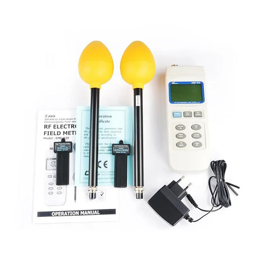 EMF-839 3 Axis Radio Frequency Radiation Meters Electrmagnetic Field Meter Electromagnetic Field Strength Meter