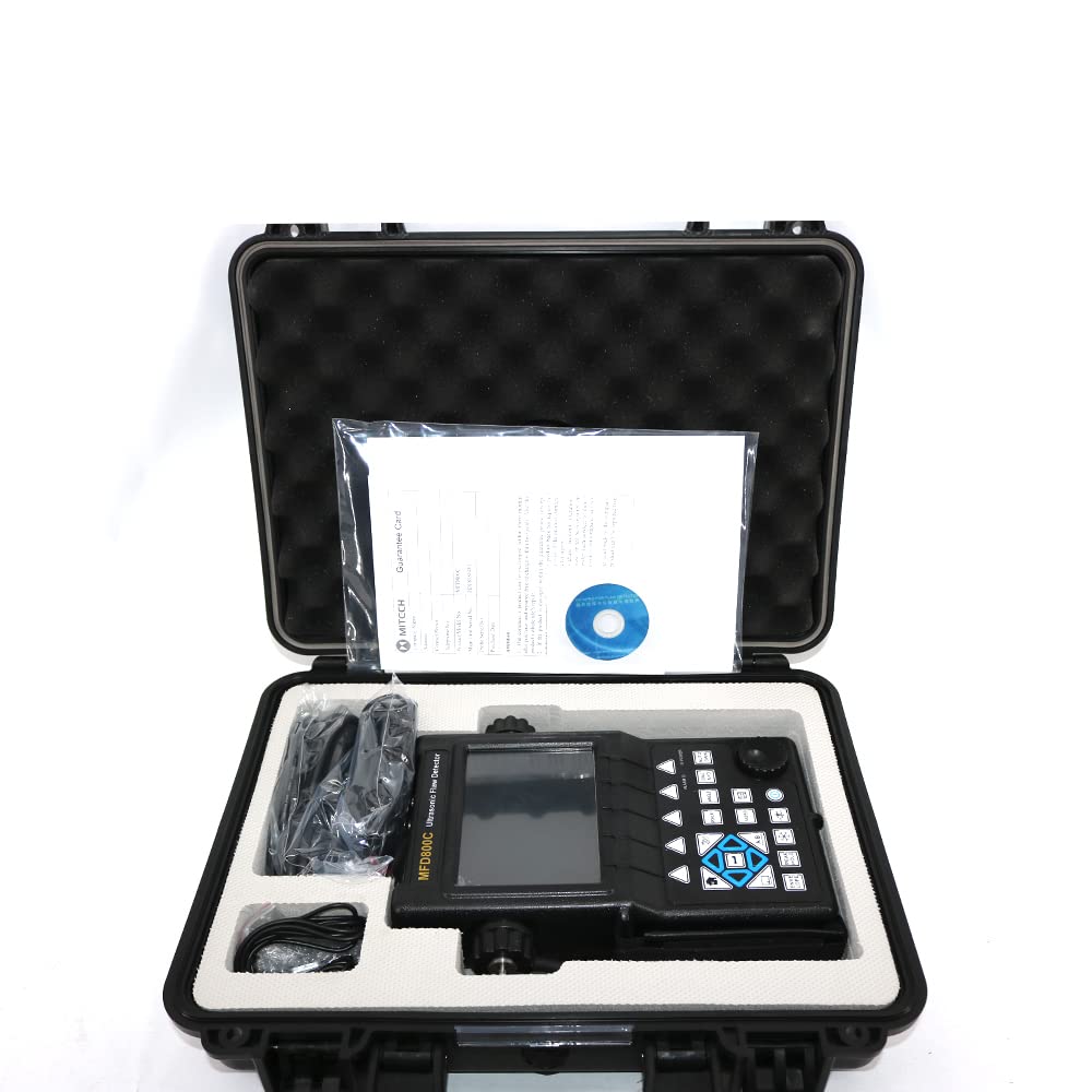 Graigar MFD800C Digital Ultrasonic Flaw Detector 0-9999mm Range DAC AVG AWS D1.1