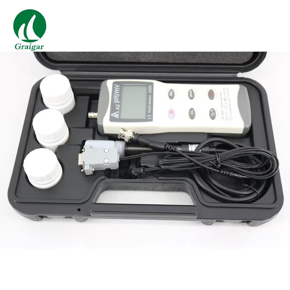 AZ8601 Portable Handel Large LCD PH Meter PH & Mv &Temperature Meter AZ-8601
