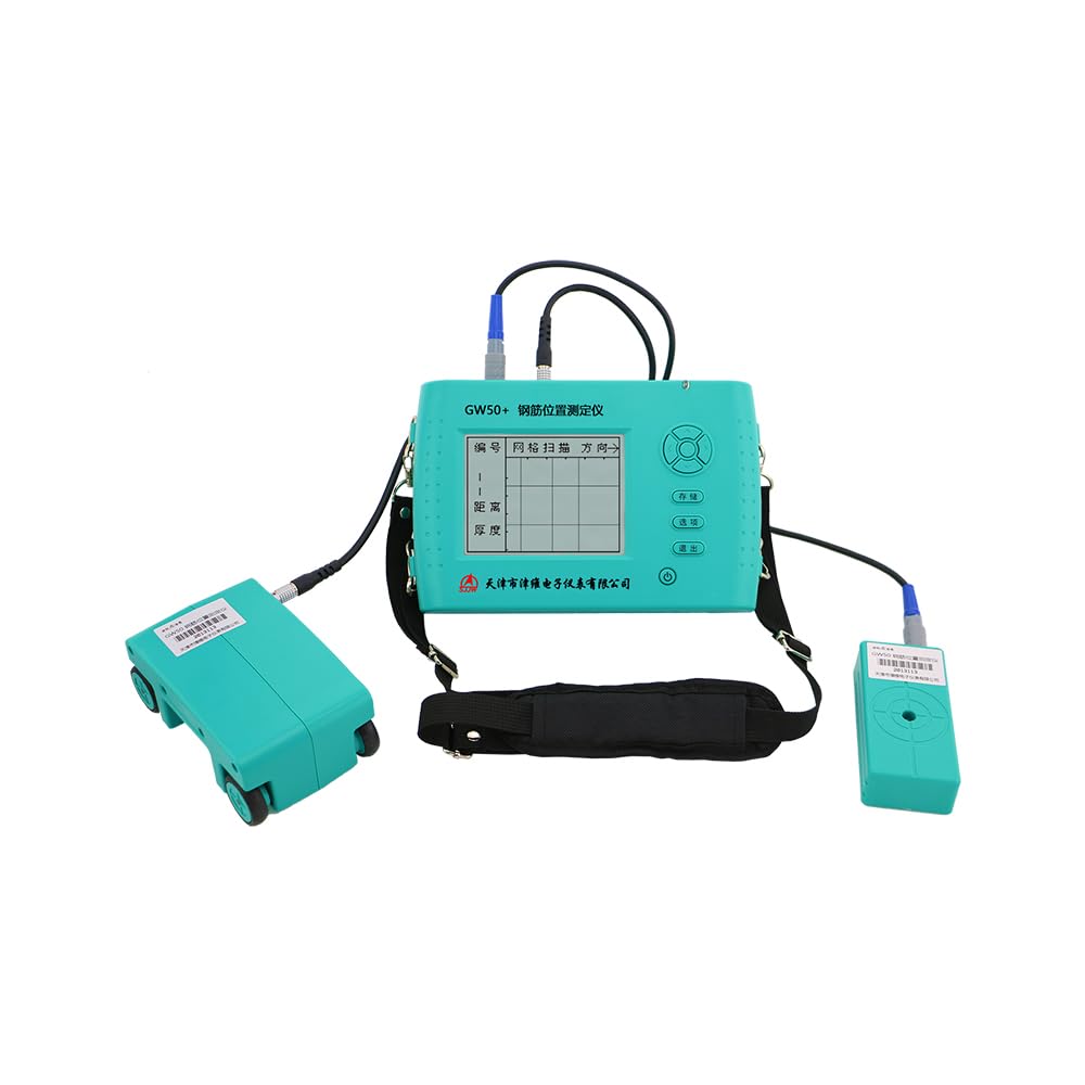 GW-50+Pacometer Concrete Testing Equipment Ferro Scan rebar Locator Tester rebar Detector