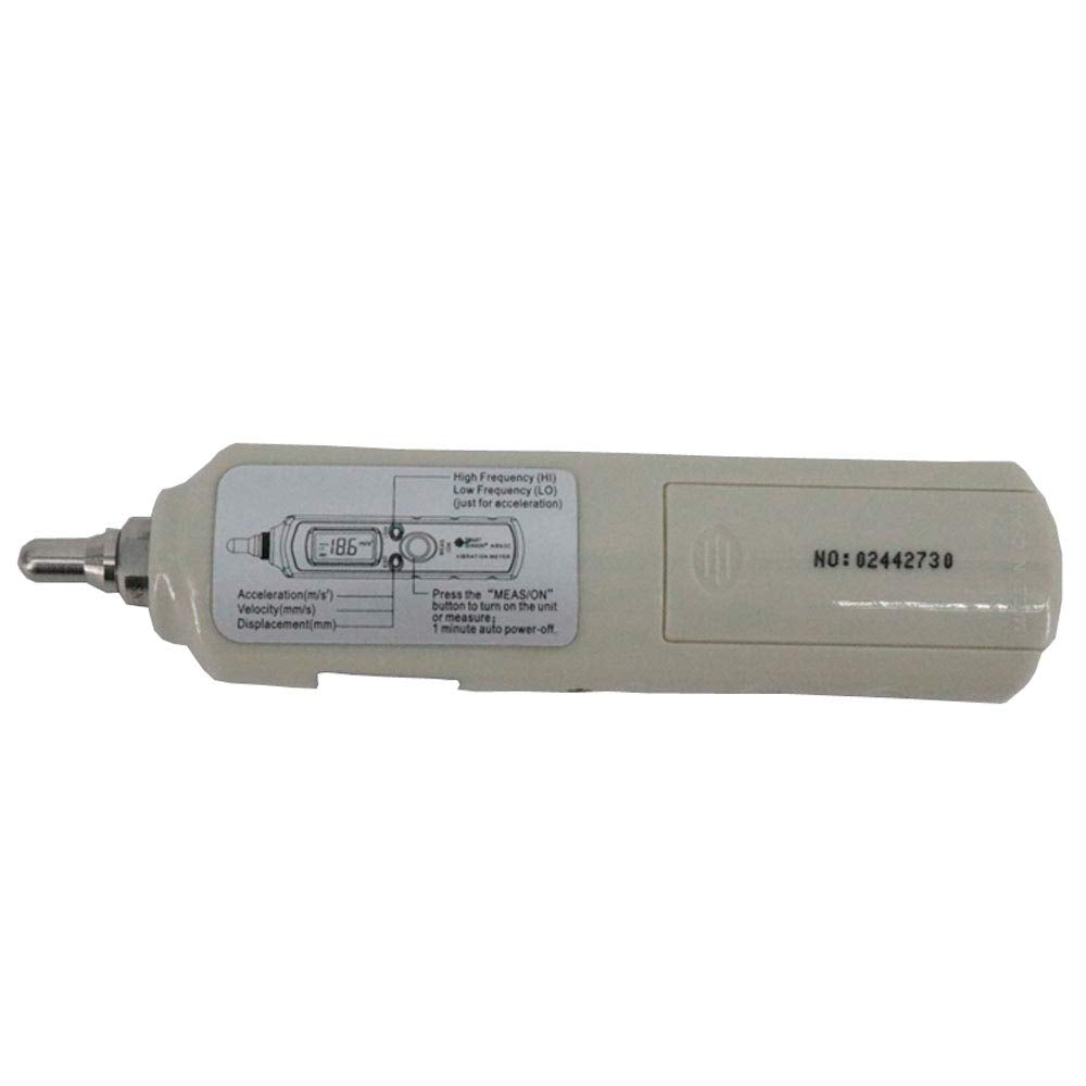 Graigar AR63C Digital Pen Type Vibration Meter Tester Gauge Analyzer Vibrometer Acceleration 0.1~199.9m/s2 Velocity 0.1~199.9m/s