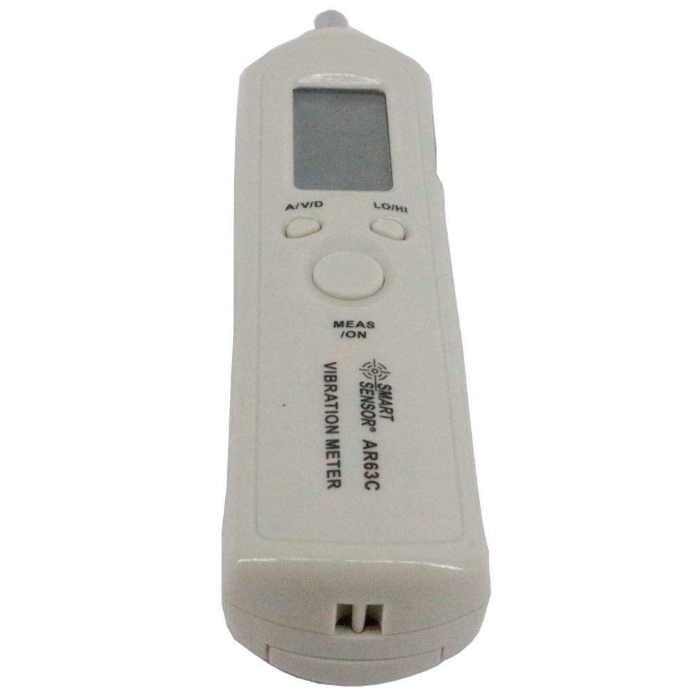 Graigar AR63C Digital Pen Type Vibration Meter Tester Gauge Analyzer Vibrometer Acceleration 0.1~199.9m/s2 Velocity 0.1~199.9m/s