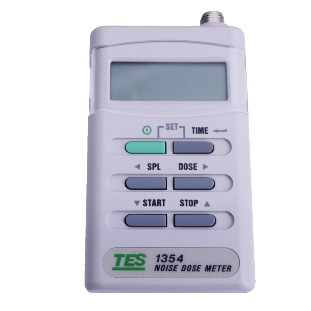 TES-1354 Noise Sound Machine Dosimeter Exposure Time Sound Level 70-90dB Noise Dose Meter