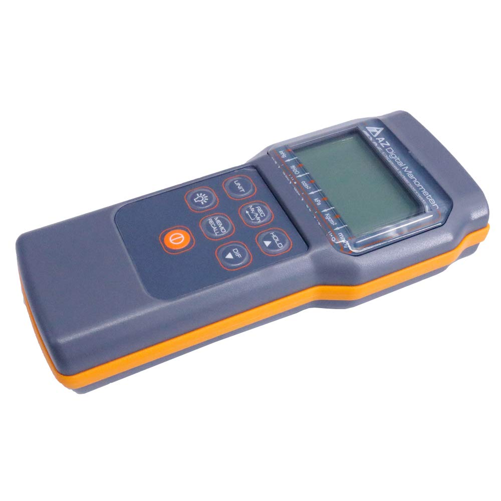 AZ82012 Digital Manometer 1.000 psi Differential Pressure Meter with PC Interface