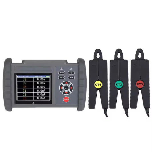 FR2020 Three-Phase Digital Phase voltmeters for Measuring Voltage, Current, Power, Power Factor, Frequency, and Phase