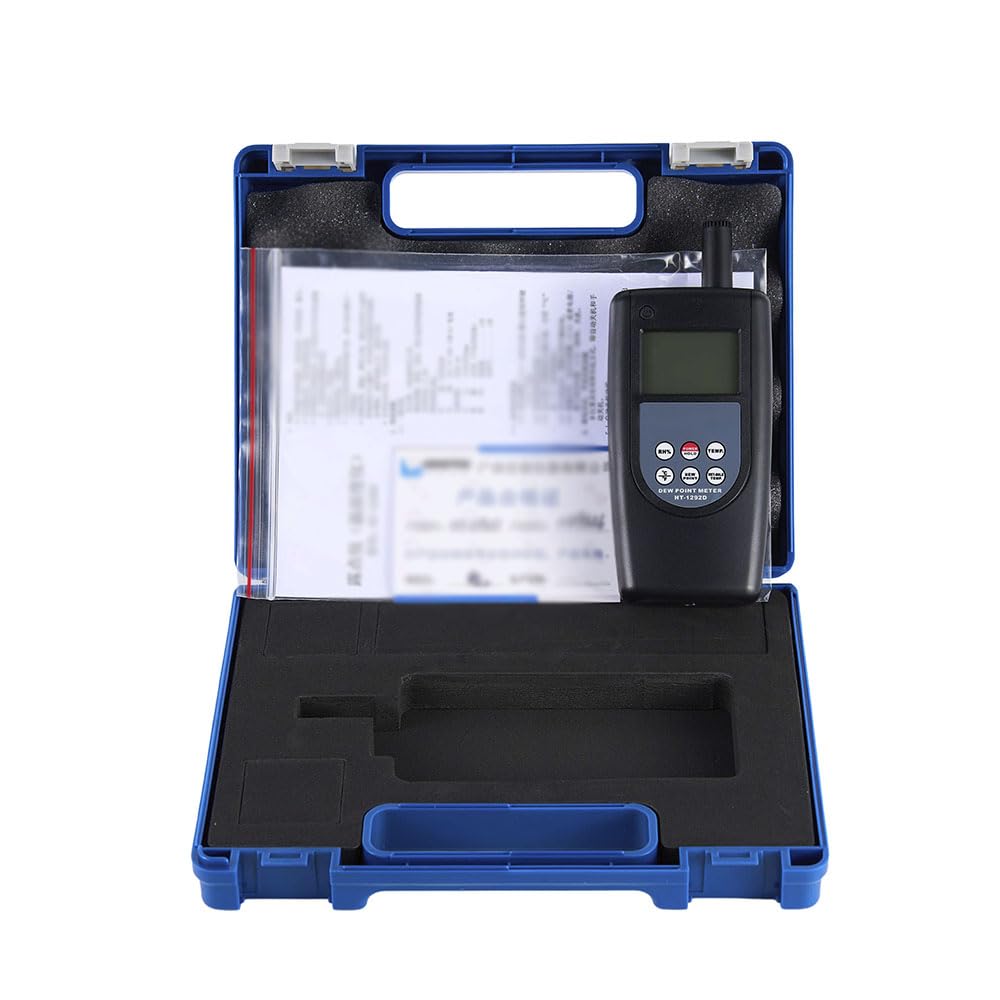 HT-1292D 4 in 1 Dew Point Meter Thermometer Hygrometer Dew Point Temperature Meter Wet Bulb Temperature Tester
