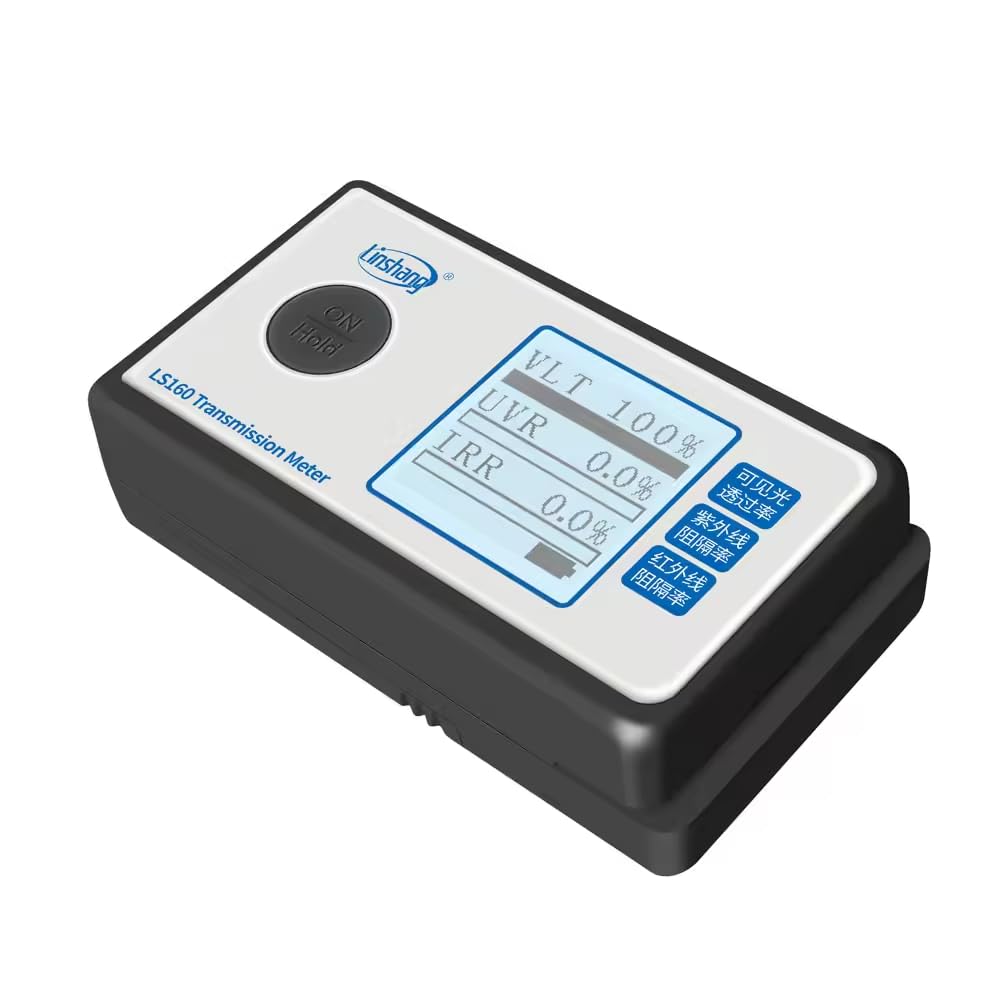 LS160 Transmission Meter Window Tint and Film Meter Ultraviolet and Infrared Rejectiong Rates Tester