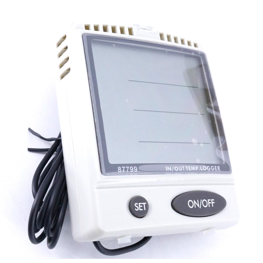 AZ87799 Digital Desktop Temperature Recorder Monitor in/Out Temperature & Humidity SD Card Data Logger