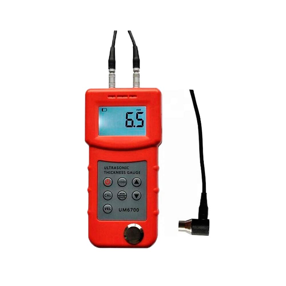 Graigar UM6700 Ultrasonic Thickness Gauge Metal Thickness Meter Testing for Many Ultrasonic Wave Well-conductive Materials 1.0-280mm,0.05-11.8inch