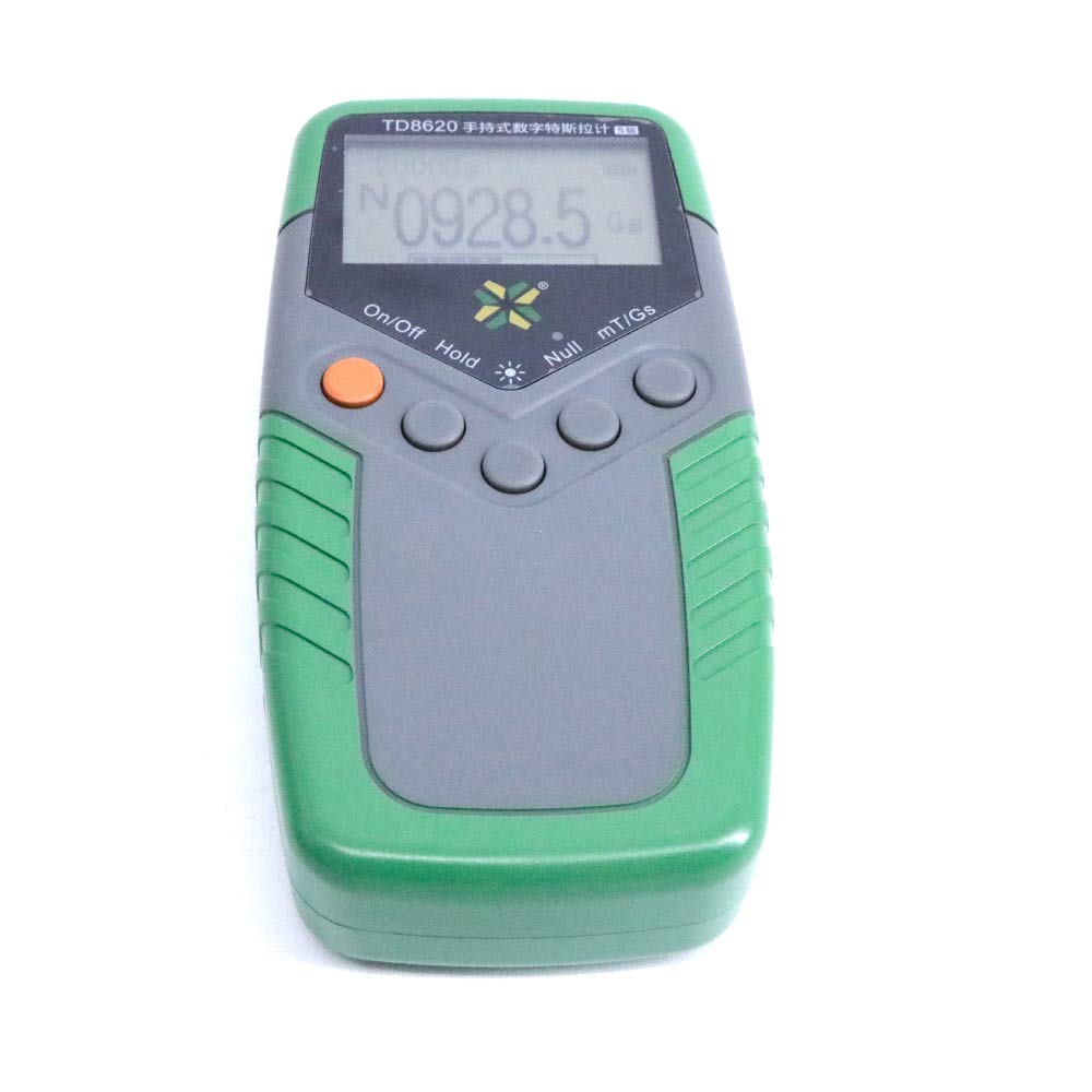 TD8620 Hand-Held Digital Tesla Meter Permanent Magnet Gauss Meter 5% Accuracy