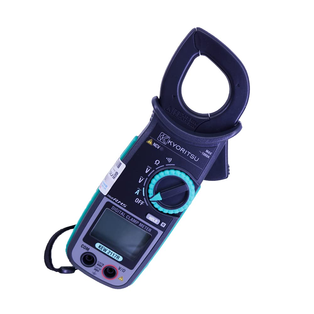 Kyoritsu2117R AC Digital Clamp Meters True RMS 60/600/1000A Auto-Ranging KEW2117R