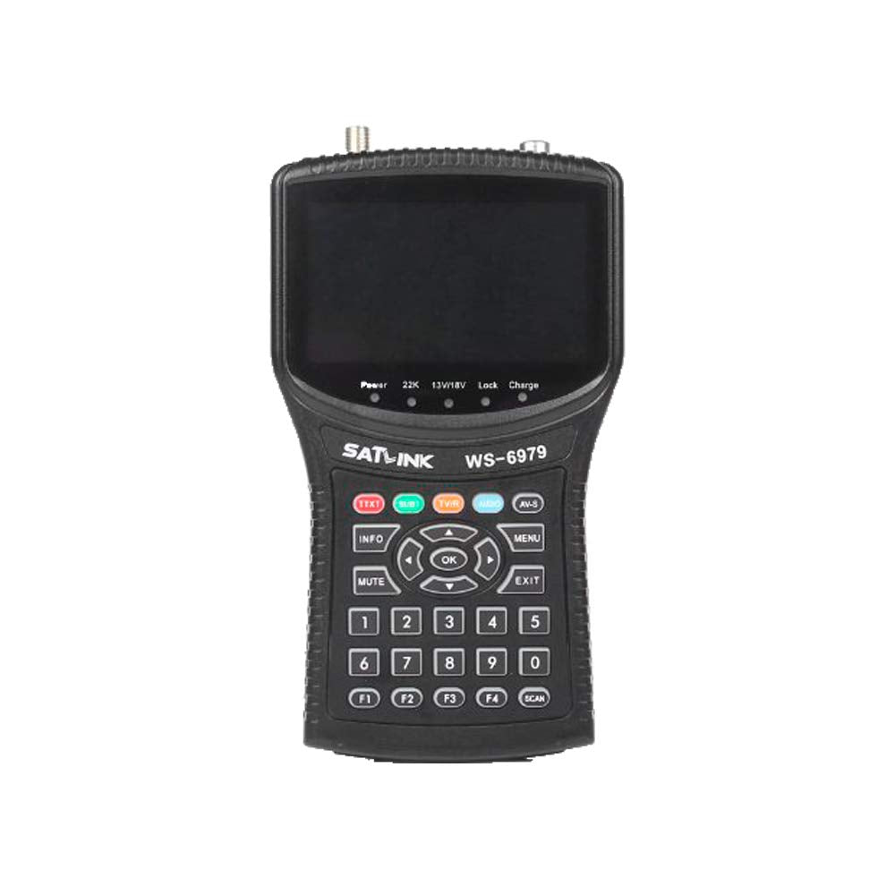 Graigar Satlink WS-6979 DVB-S2 & DVB-T2 Combo Digital Satellite Finder WS6979 Spectrum Meter Analyzer with TFT LCD Screen