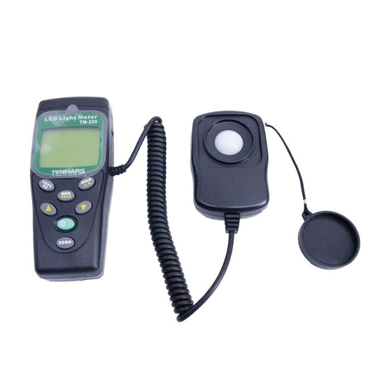 TENMARS TM-209 Digital LED Lightness Tester 400,000 Lux Meter LUX/FC Tester