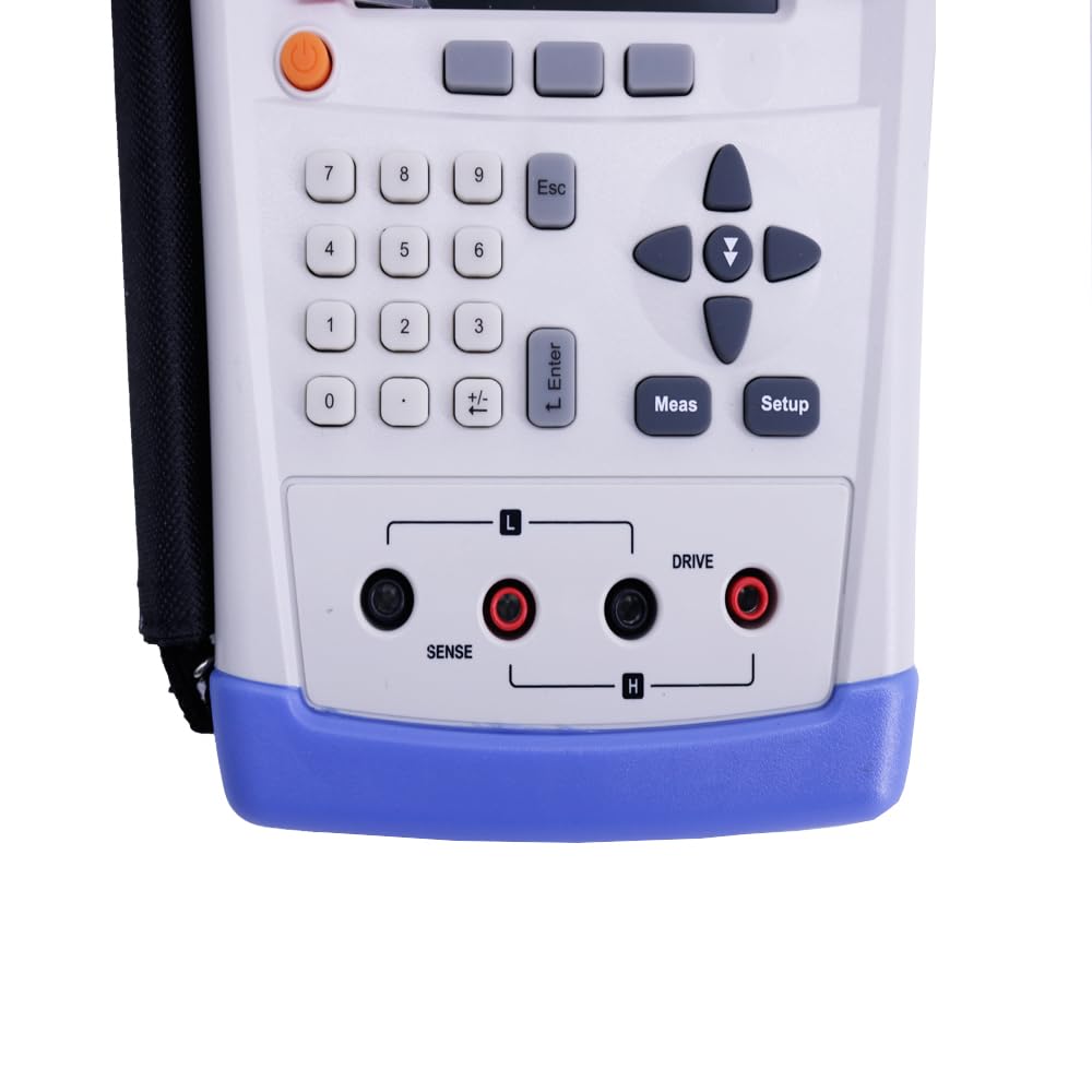 AT528L Handheld Digital Battery Tester AC Ohmmeter Battery Resistance Meter ACR DCV Battery Analyzer