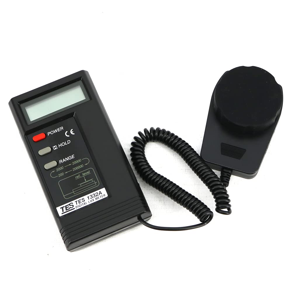 TES-1332A Digital Lux Meter Illuminance Tester 200/2000/20000/200000 Lux Light Meter
