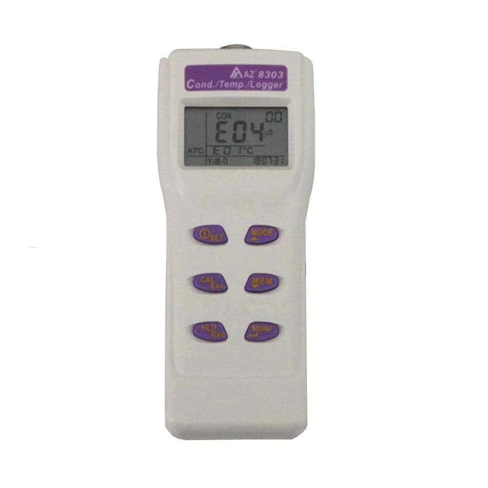 AZ8303 Digital Water Quality Tester Portable Electrical Conductivity Meter Liquid Conductivity and Temperature Meter