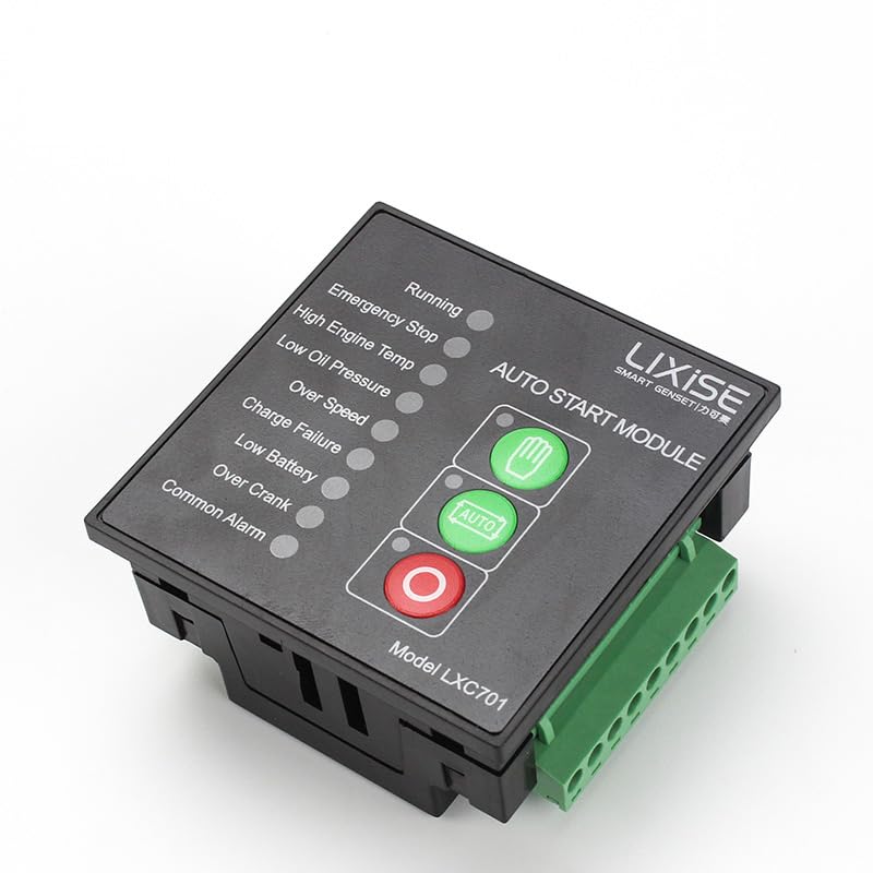 LXC701 Generator Auto Start Controller Generator Control Module Completely Replaced DSE701