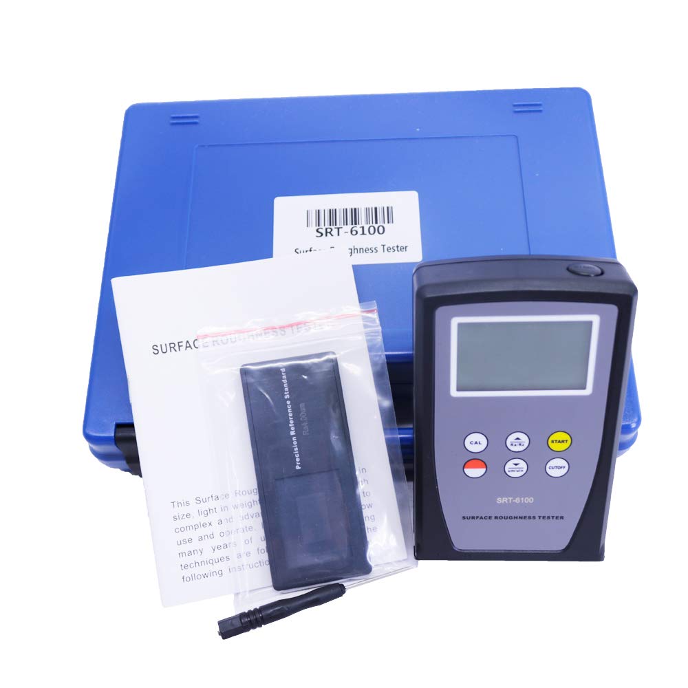 SRT-6100 Digital Surface Roughness Tester Multiple Parameter Measurement Ra Rz Metal Roughness Meter