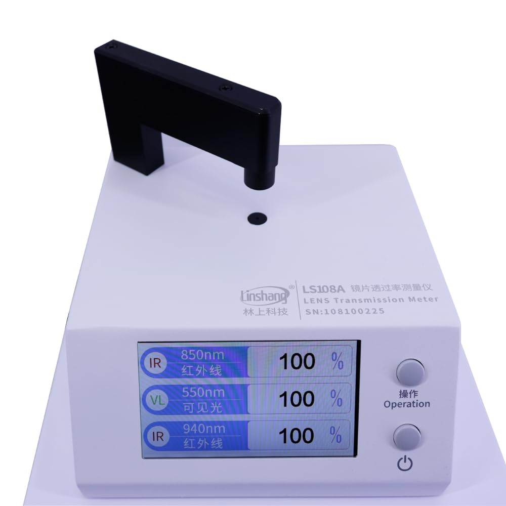 Graigar LENS Spectrum Transmission Meter LS108A for Mobile Phone Lens IR 940nm and 850nm VL 550nm