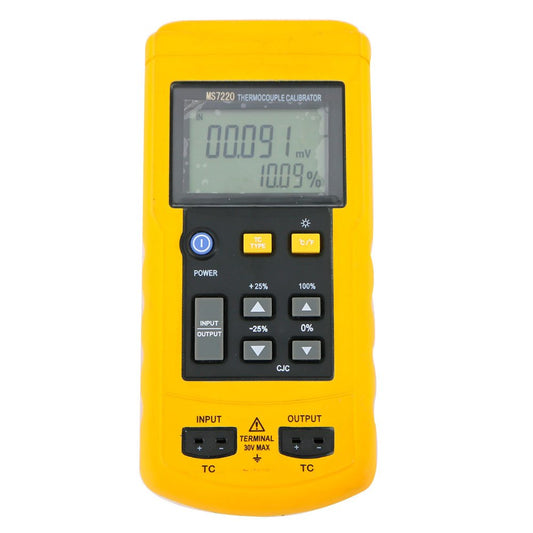 Graigar MS7220 Digital Thermocouple Process Calibrator with mV Source Function