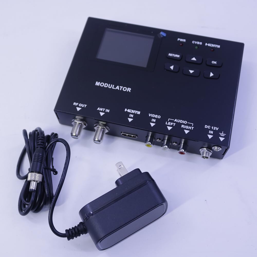 Satlink ST-7201 ATSC-T/ATSC-C HD Modulator ST7201 Single Channel Signal Meter