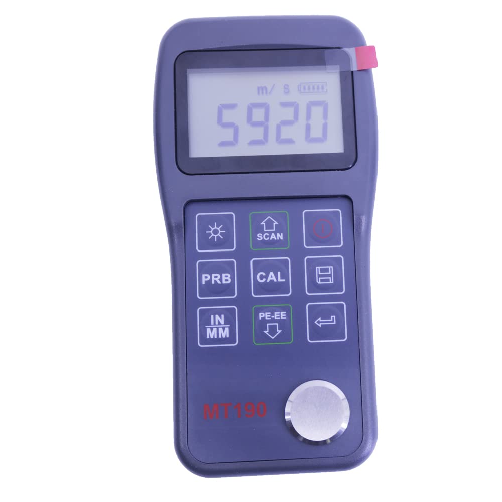 MT190 Multi Mode Digital Ultrasonic Thickness Gauge Coating Thickness Meter Pulse-Echo Echo-Echo