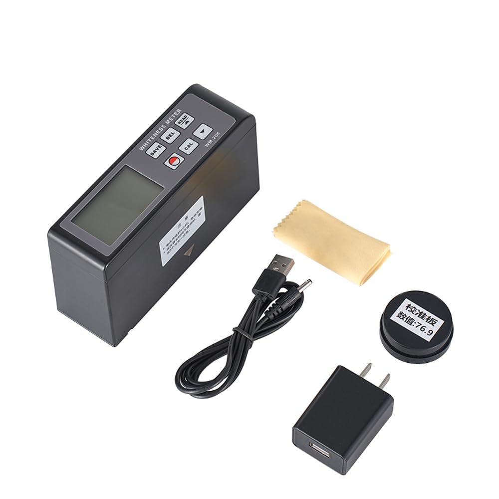 WM-206 Whiteness Meter White-Ness Value Tester Range 0%-120% Whiteness Tester