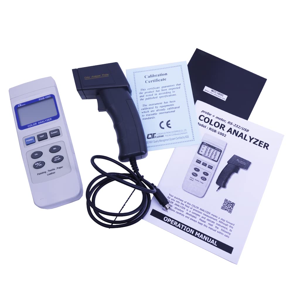 RGB-1002 Portable Color Analyzer Colorimeter 45/0 Color Measuring Geometry