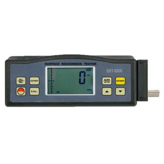 Graigar SRT-6200 Digital LCD Surface Roughness Meter Gauge Ra and Rz Tester Diamond Probe 0.05~10um Ra 100um Rz