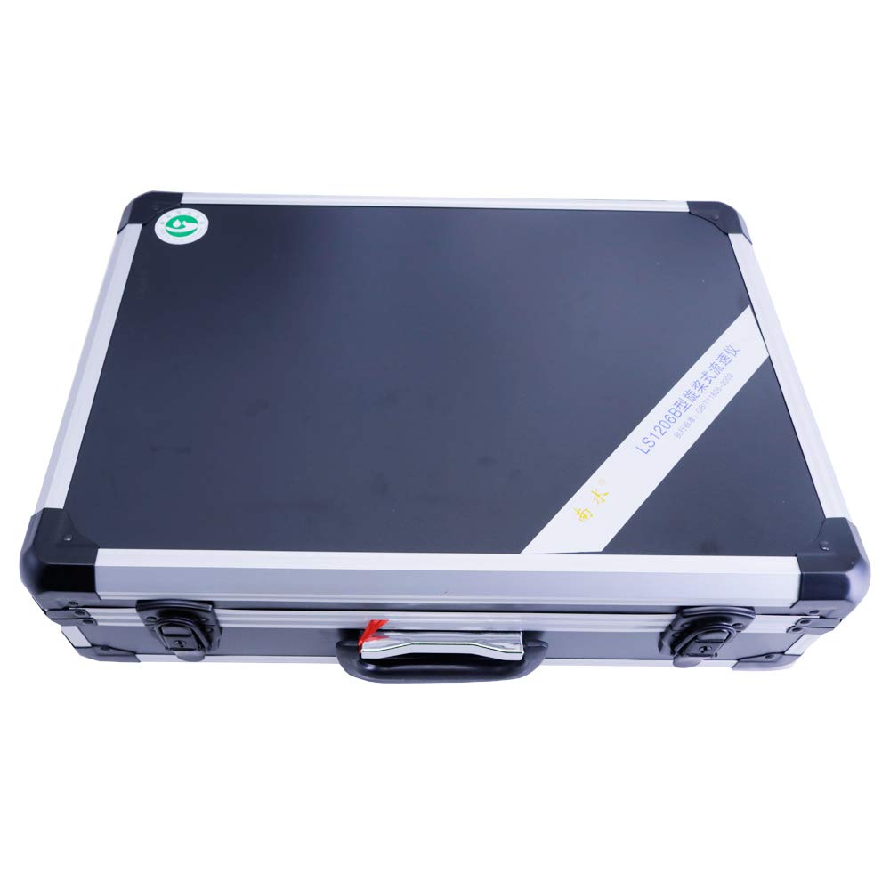 LS1206B Digital Spiral Paddle Type Velocity Tester Portable River Water Flowmeter CBL-1 Type Pump Flow Speed Meter Range 0.05~8m/s