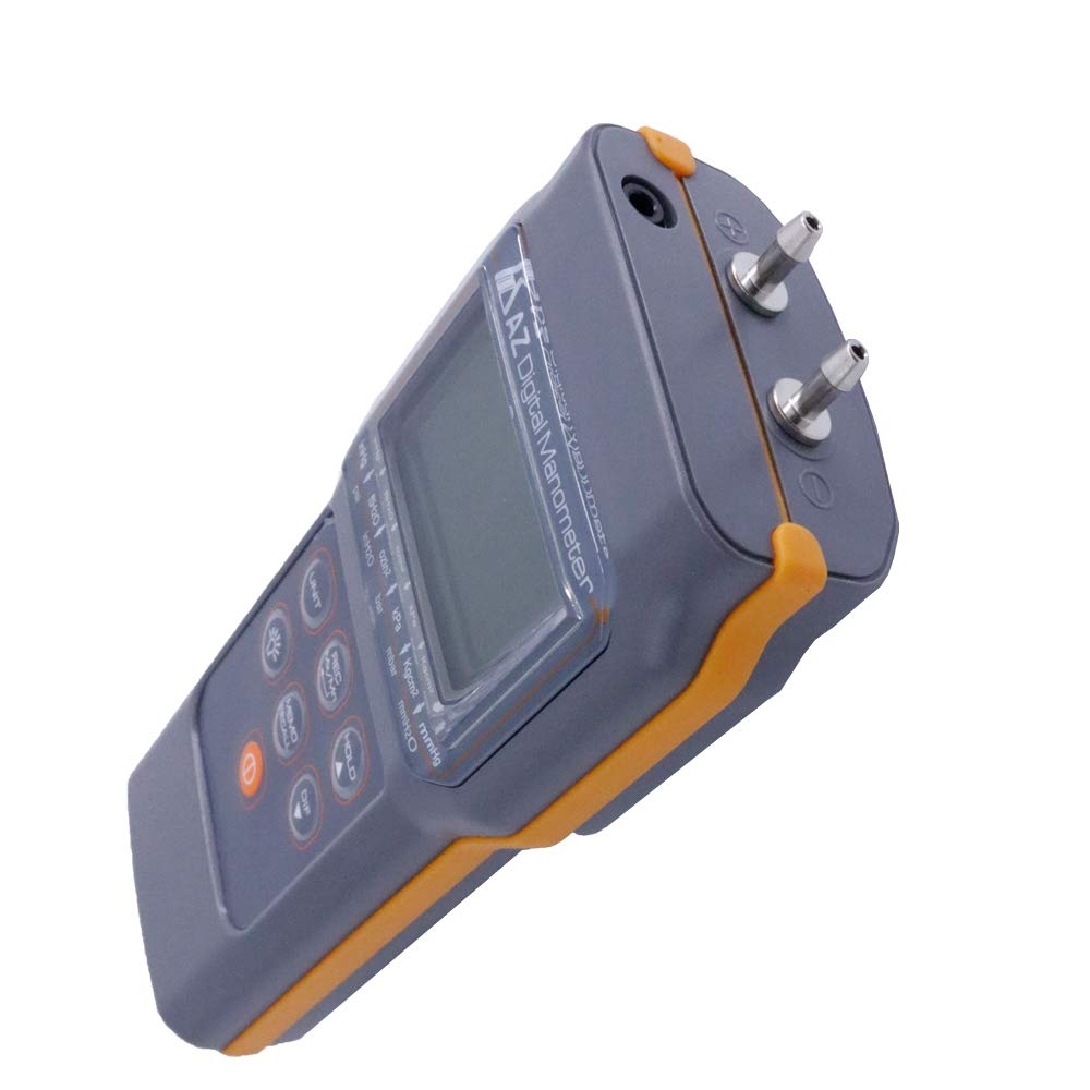 AZ82012 Digital Manometer 1.000 psi Differential Pressure Meter with PC Interface