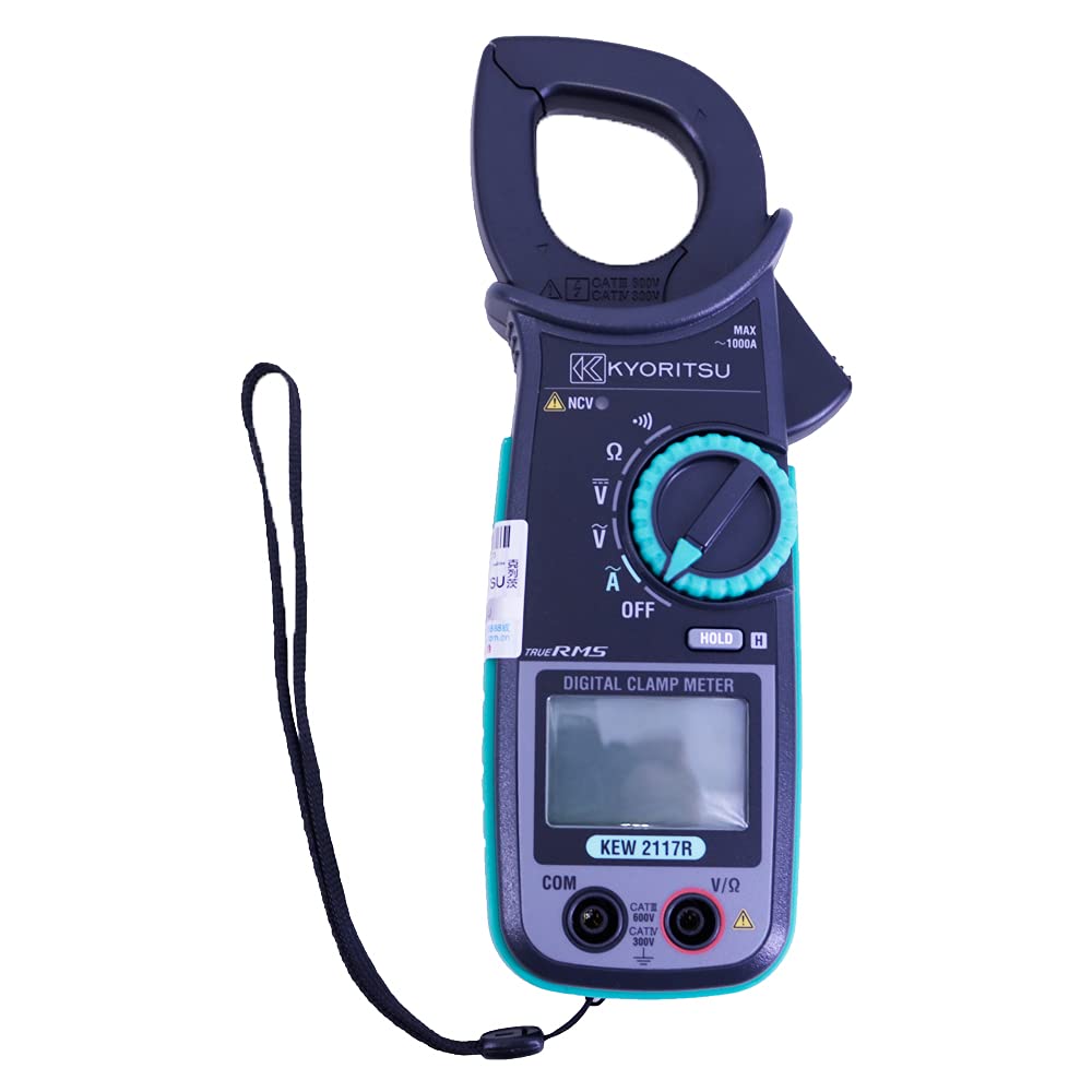 Kyoritsu2117R AC Digital Clamp Meters True RMS 60/600/1000A Auto-Ranging KEW2117R
