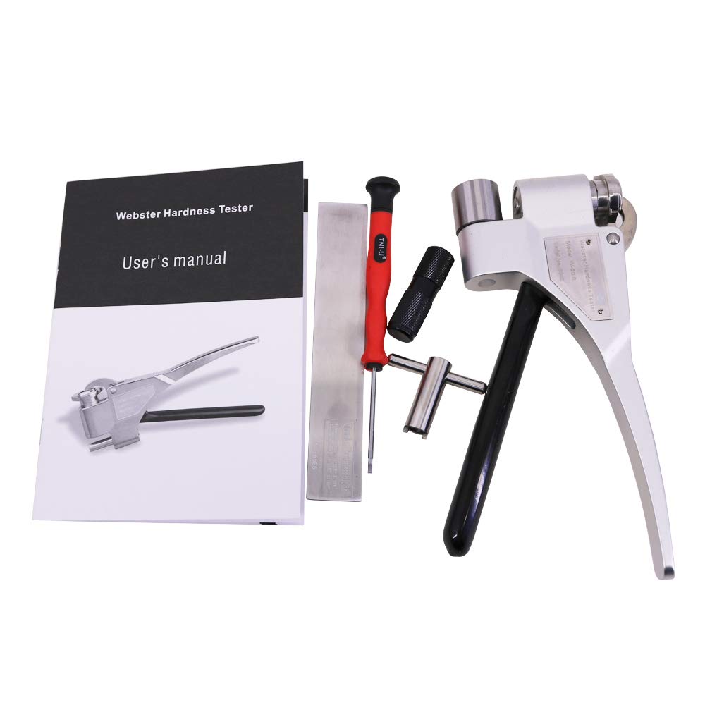 W-20A Webster Hardness Tester Aluminum Alloy Webster Hardness Meter Measuring Range 0-20HW
