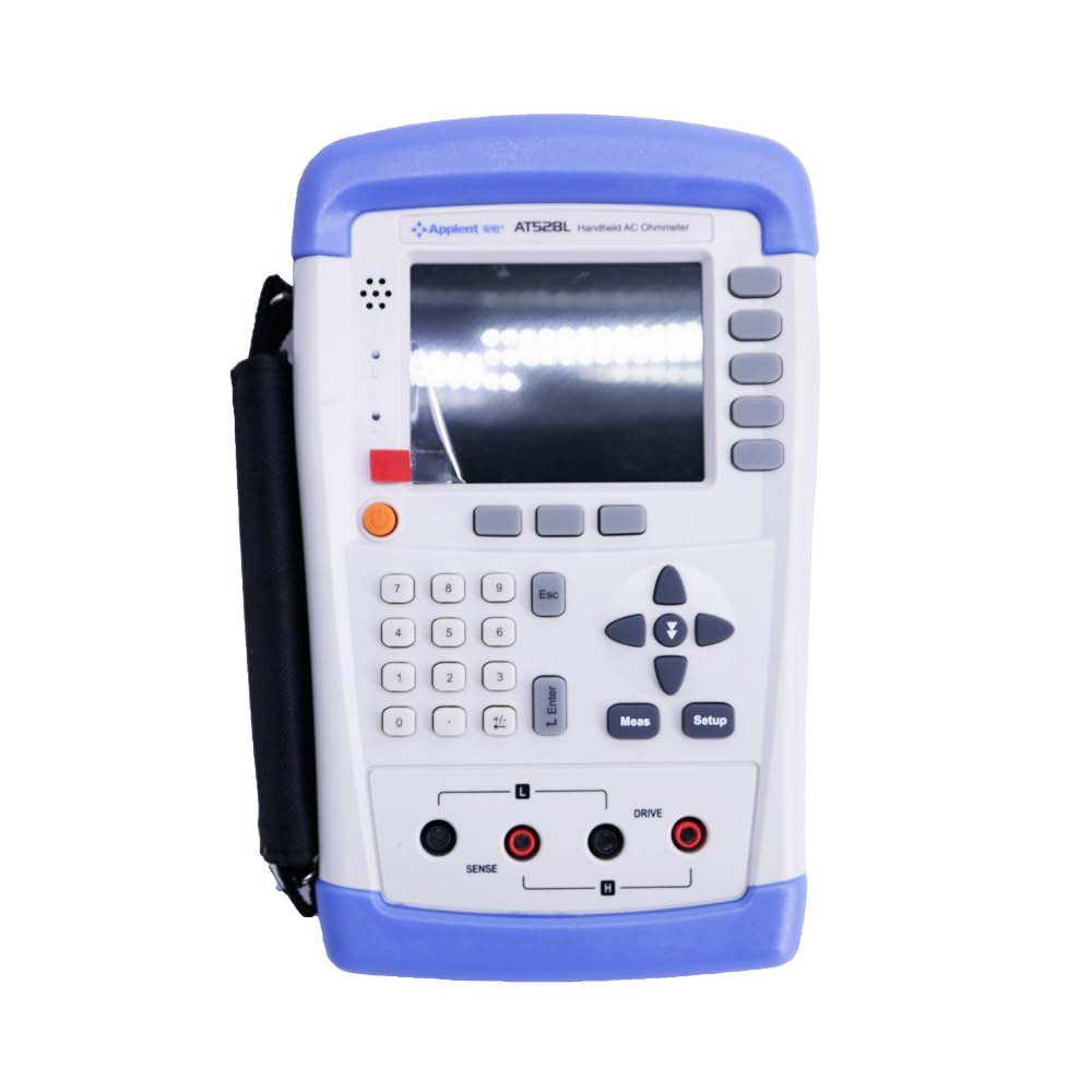 AT528L Handheld Digital Battery Tester AC Ohmmeter Battery Resistance Meter ACR DCV Battery Analyzer