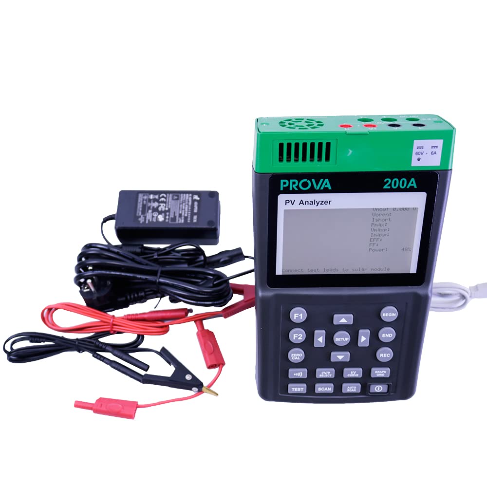 Prova Meter PROVA200A Solar Module Analyzer Solar Power Meter PV Analyzer Prova-20 ...