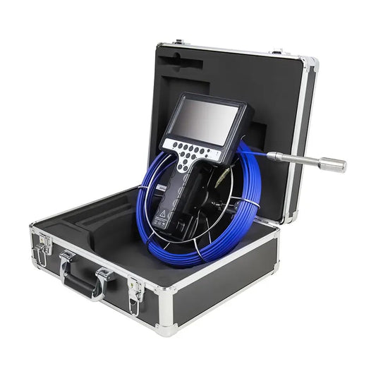 B1-C23 Portable Boiler Chimney Pipe Internal Inspection Machine Industrial Endoscope 23mm Camera Head 720 * 576 7inch Display 30m Cable Length 98 Feets